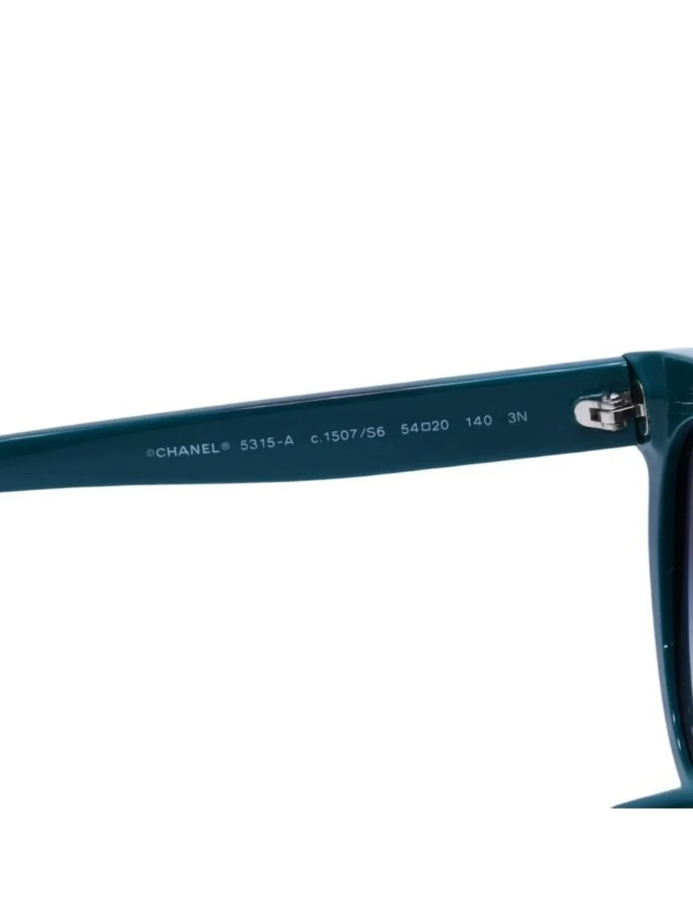 Chanel Boy Cat's Eye Sunglasses S6 Green Eyewear